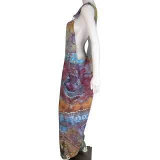 Women's XL Tie-dye Overalls