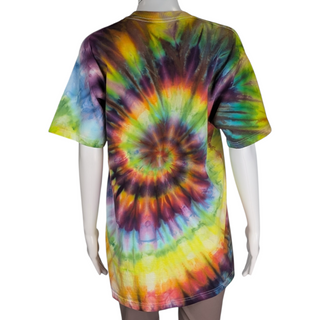 Men's Medium Spiral Tie-dye T-Shirt