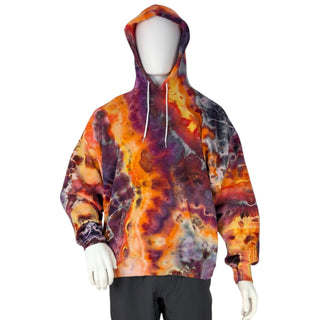 Men's XL Tie-dye Pullover Hoodie