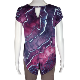 Women's Small Geode Tie-Dye Top
