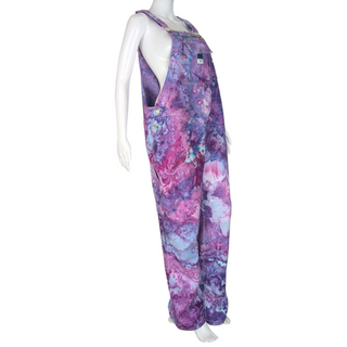 Women's 2XL Tie-dye Overalls