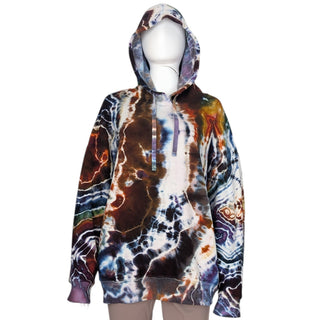 Women's XL Tie-dye Pullover Buffalo Hoodie