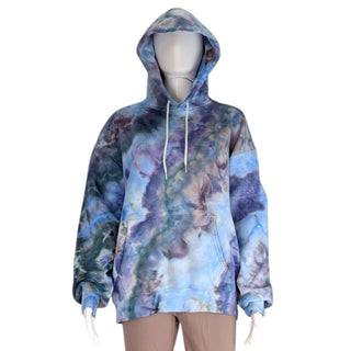 Men's Large Tie-dye Pullover Hoodie