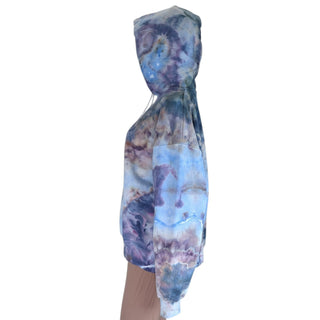 Men's Large Tie-dye Pullover Hoodie