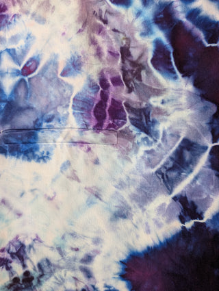 Women's Small Upcycled Tie-dye Blazer