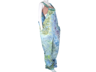 Women's 2XL Tie-dye Overalls