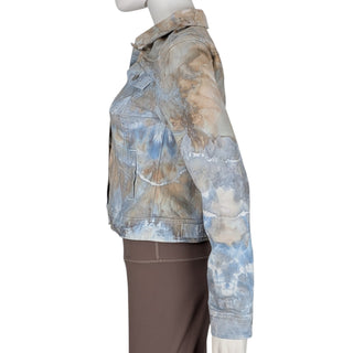 Women's XS Tie-dye Jean Jacket