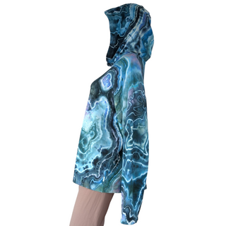 Women's Medium Geode Lightweight Pullover Hoodie