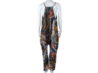 Women's XL Tie-dye Jumpsuit