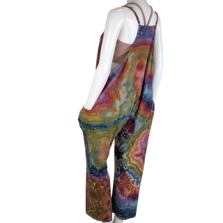 Women's Large Tie-Dye Jumpsuit