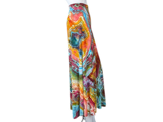 Women's 3XL Tie-dye Capri Palazzo Pants