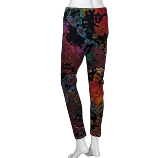 Women's Medium Reverse Tie-dye Leggings