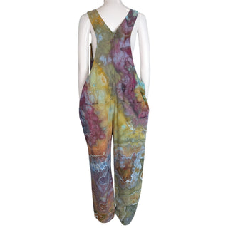 Women's XL Tie-dye Overalls