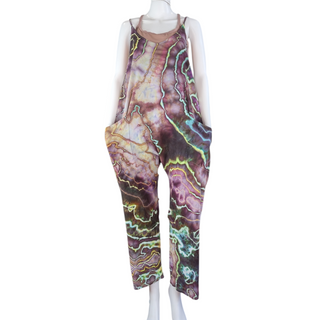 Women's XL Tie-dye Jumpsuit