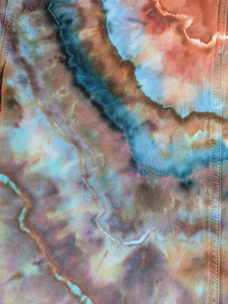 Women's Large Tie-dye Overalls