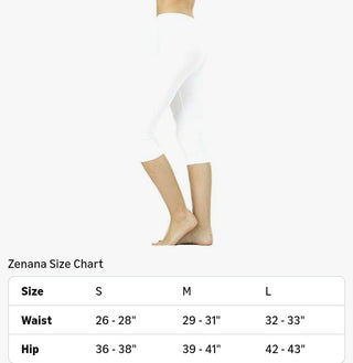 Women's Medium Tie-dye Capri Leggings