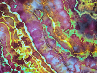 Women's Large Tie-dye V-Neck T-Shirt