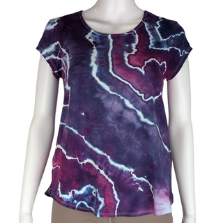Women's Small Geode Tie-Dye Top