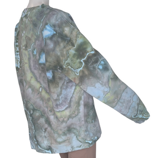 Men's XL Tie-dye Crew Neck Sweatshirt