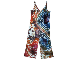 Women's Large Tie-dye Jumpsuit