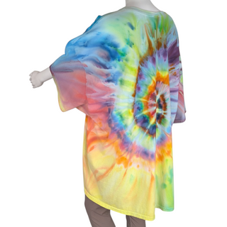 Men's 5XL Tie-dye Spiral T-Shirt