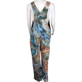 Women's Large Tie-dye Overalls