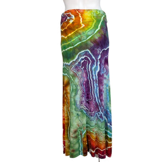 Women's Small Tie-dye Maxi Skirt