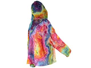 Women's 2XL Tie-dye Pullover Hoodie