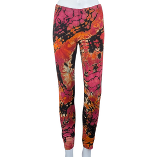 Women's Large Reverse Tie-dye Leggings