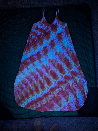 Women's Medium Tie-dye Maxi Dress