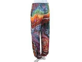 Women's Large Tie-dye Harem Pants