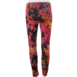 Women's Large Reverse Tie-dye Leggings