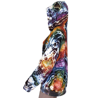 Women's XL Tie-dye Pullover Buffalo Hoodie