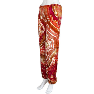 Women's Large Tie-dye Harem Pants
