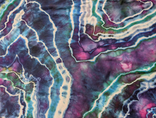 Women's Medium Geode Tie-Dye Dress