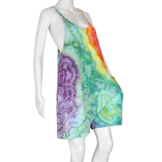 Women's Small Tie-dye Romper