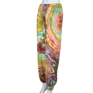 Women's Large Tie-dye Harem Pants