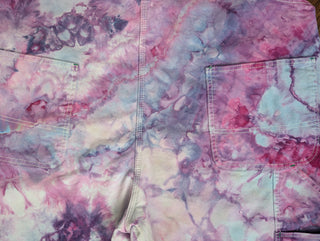 Women's 2XL Tie-dye Overalls