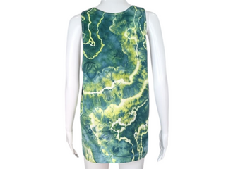 Men's Large Tie-dye Tank Top