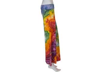 Women's Large Tie-dye Wide Leg Palazzo Pants