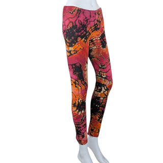 Women's Large Reverse Tie-dye Leggings