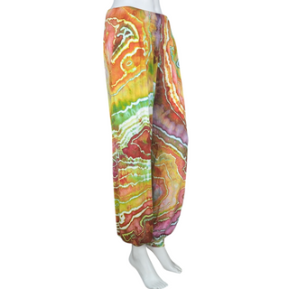 Women's Large Tie-dye Harem Pants