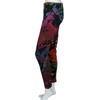 Women's Medium Reverse Tie-dye Leggings