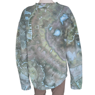 Men's XL Tie-dye Crew Neck Sweatshirt