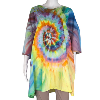 Men's 5XL Tie-dye Spiral T-Shirt