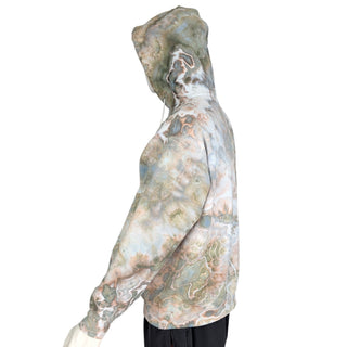 Men's Large Tie-dye Pullover Hoodie