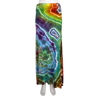 Women's Small Tie-dye Maxi Skirt