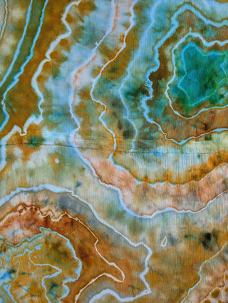 Women's L/XL Tie-dye Cover-up