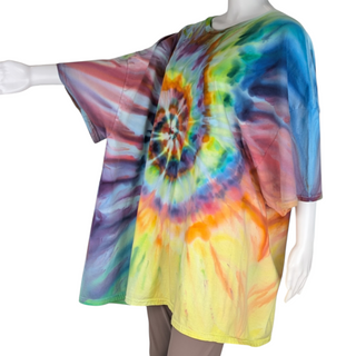 Men's 5XL Tie-dye Spiral T-Shirt