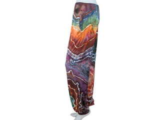 Women's Large Tie-dye Harem Pants